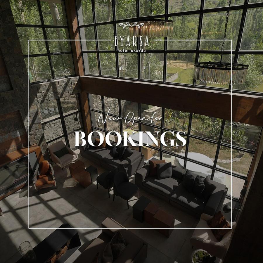 Byarsa Hotel Skardu Ponedas ภายนอก รูปภาพ